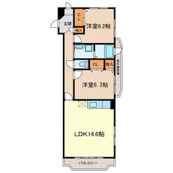 愛野駅 徒歩7分 3階の物件間取画像